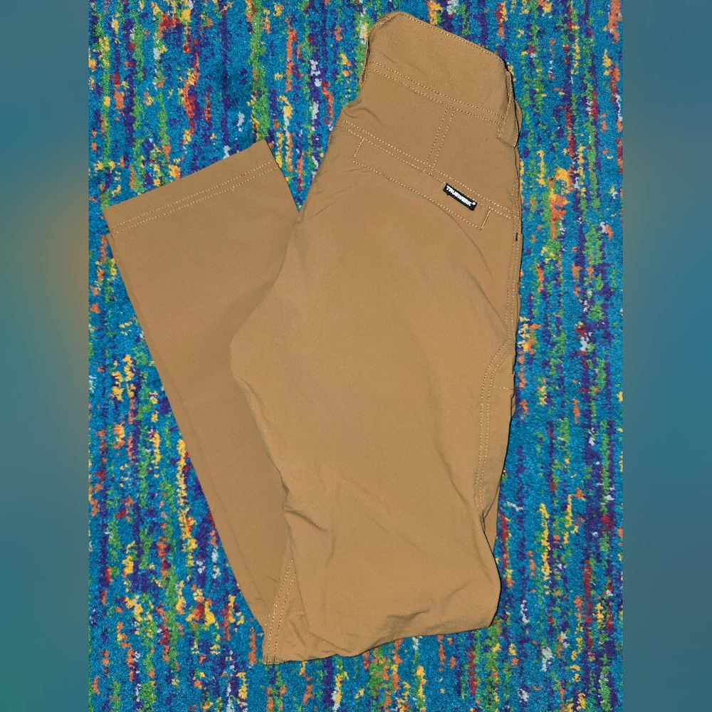 Truewerk T1 Womens Size 0 Reg‎ Like New Camel Color Work Pants